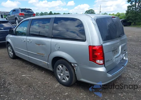 2012 Dodge Grand Caravan Se/Avp из США, поврежденный, VIN 2C4RDGBG7CR234127